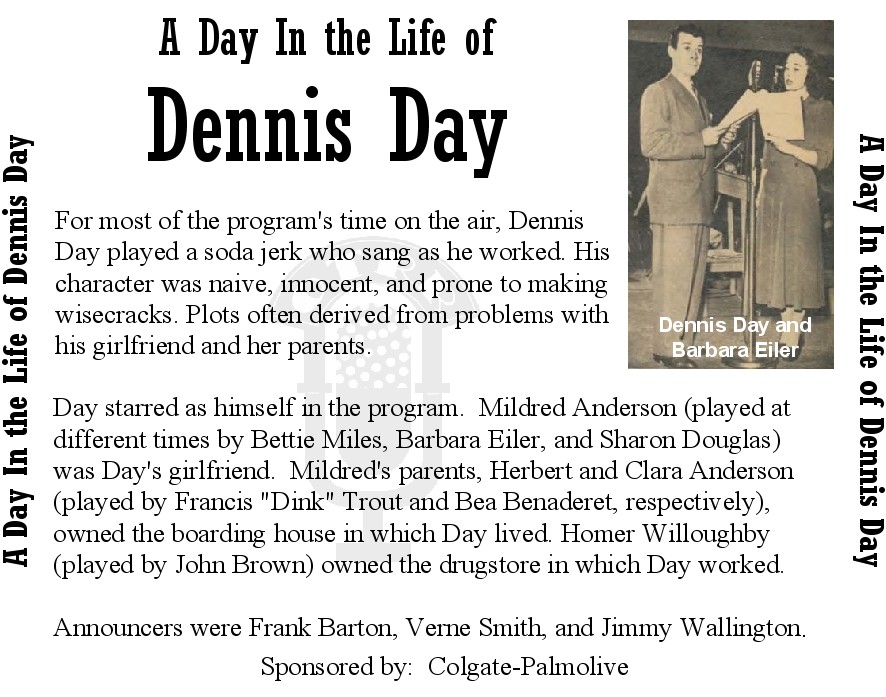 Day In The Life Of Dennis Day cover art