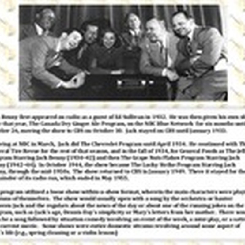 The Jack Benny Program cover art