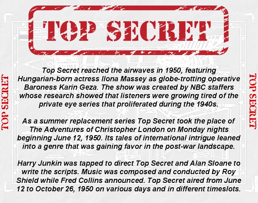 Top Secret cover art